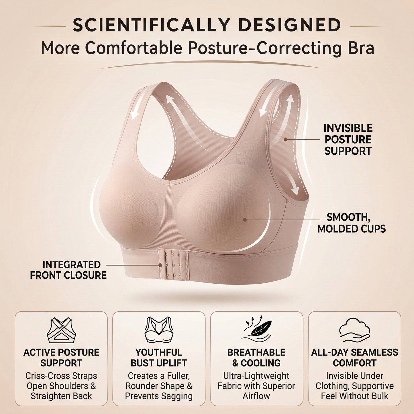 Lamahi™ Wireless Posture Bra